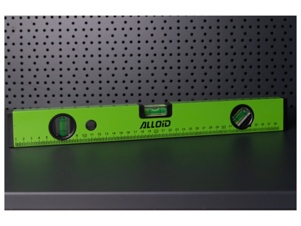 Рівень будівельний Alloid 100 см, 3 капсули