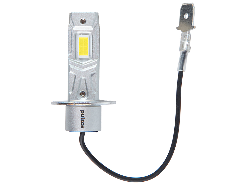 Лампы PULSO LED-chips 7535/9-18v, 2x28w, 6000Lm/6500K, M6-H3 (цена за набор 2шт)