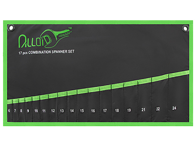 Чехол для ключей комбинированных Alloid, на 17 предметов