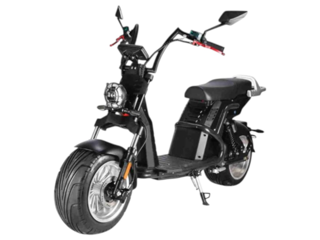 Электроскутер Larsky r804z9, 3000Вт, 60v 20ah, 12-дюймовые колеса, цвет черный