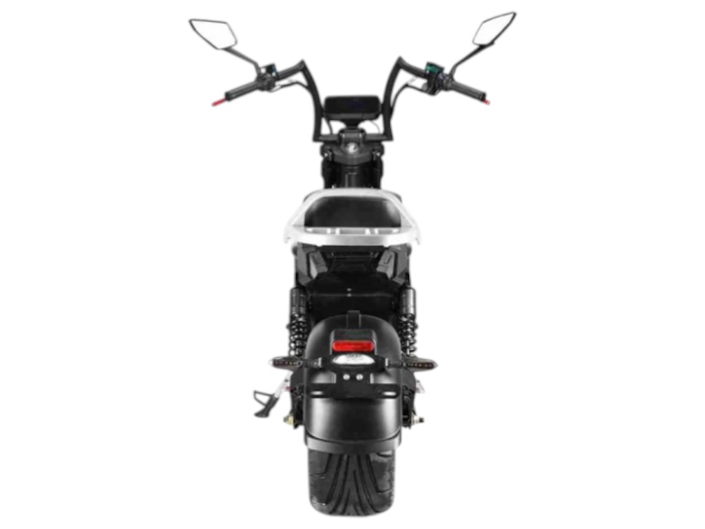 Электроскутер Larsky r804z9, 3000Вт, 60v 20ah, 12-дюймовые колеса, цвет черный