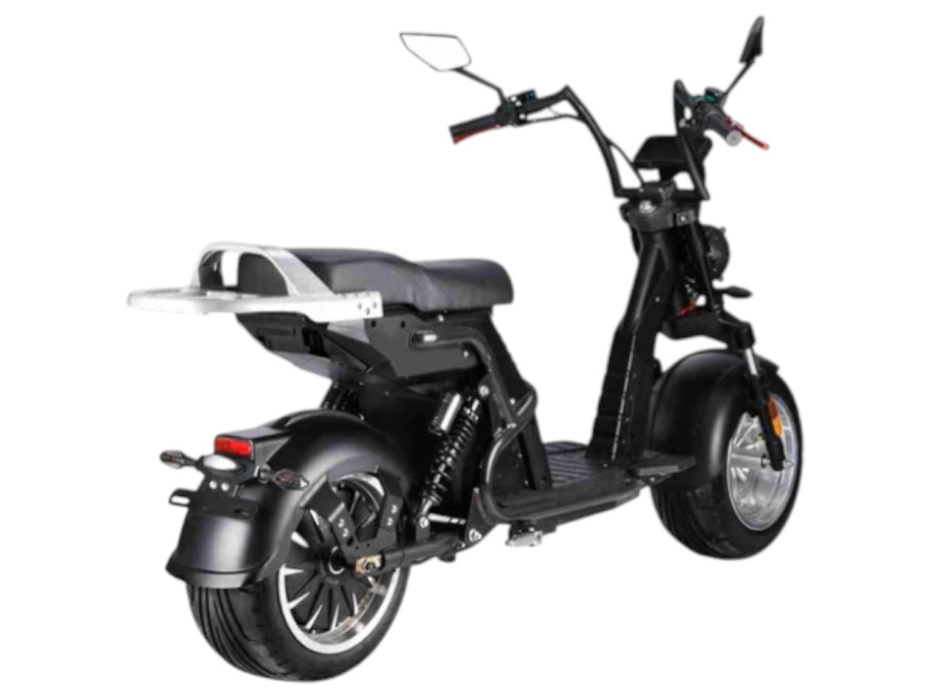 Электроскутер Larsky r804z9, 3000Вт, 60v 20ah, 12-дюймовые колеса, цвет черный