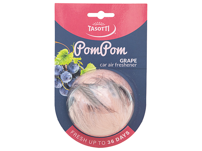 Ароматизатор мешочек Tasotti POM POM Grape (102806)