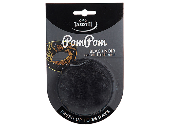 Ароматизатор мешочек Tasotti POM POM Black Noir (102803)
