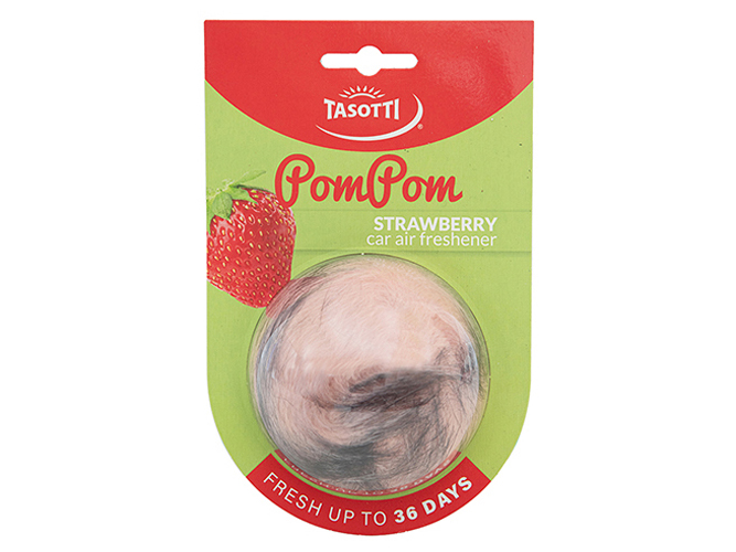 Ароматизатор мішечок Tasotti, серія Pom Pom Strawberry (102809)
