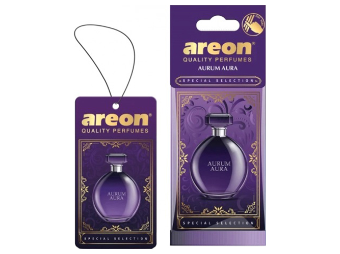 Освіжувач повітря Areon сухий листок Special Selection Aurum Aura (SS02)