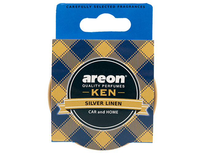 Освіжувач повітря Areon Ken Silver Linen (AK41)