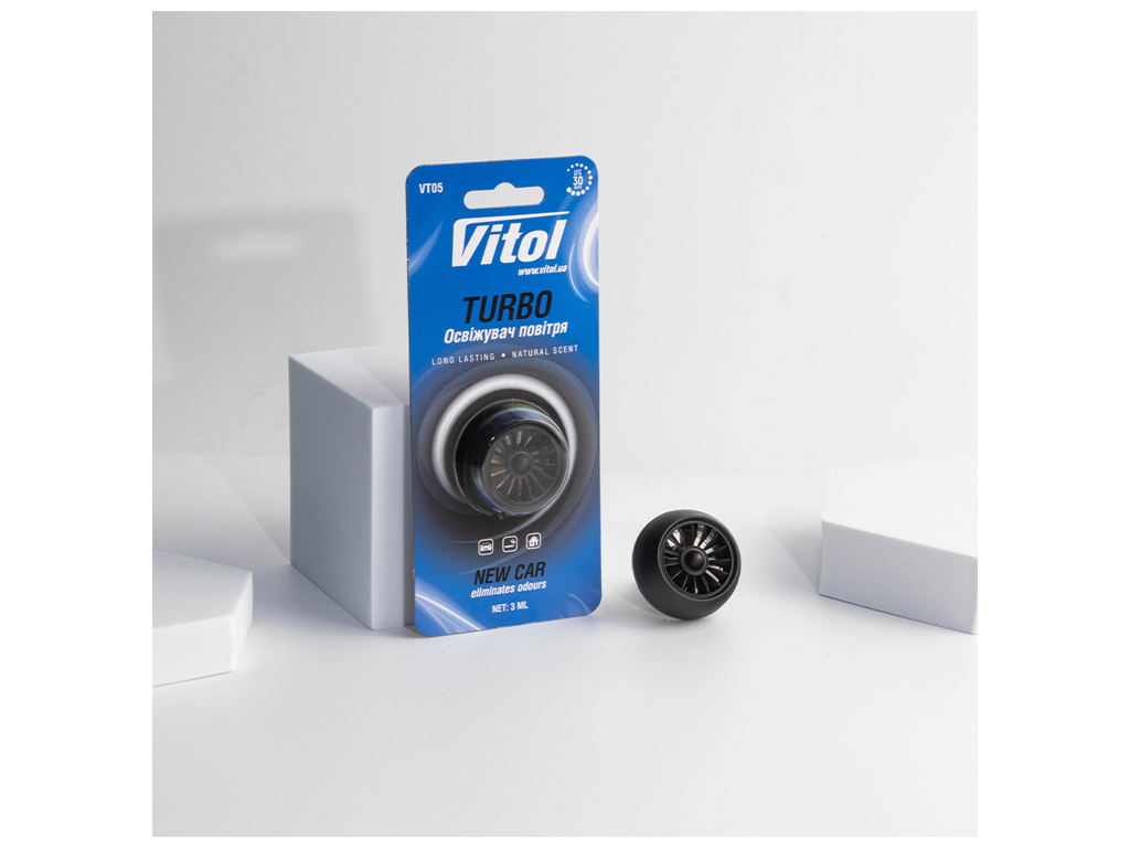 Освежитель воздуха Vitol Turbo New Car