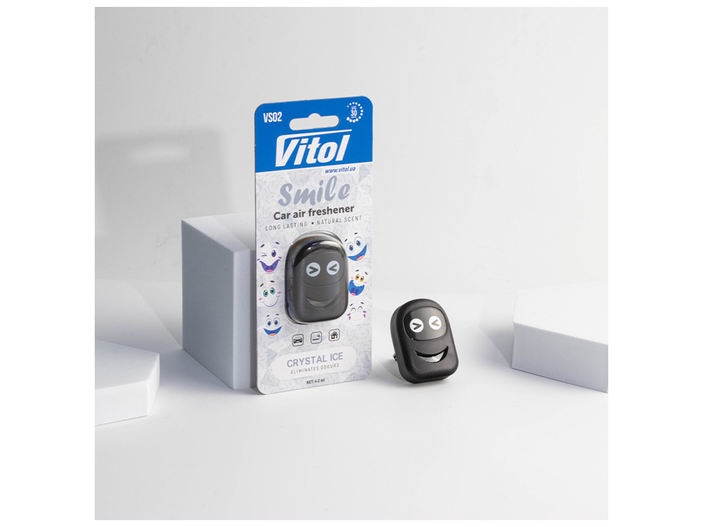 Освежитель воздуха Vitol Smile Crystal Ice, 4мл