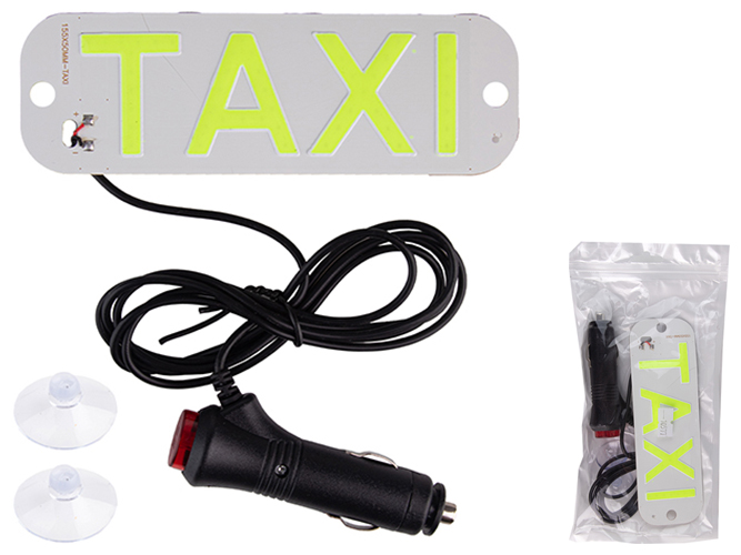 Панель "TAXI" COB большая, зеленая (TAXI COB BIG GR)