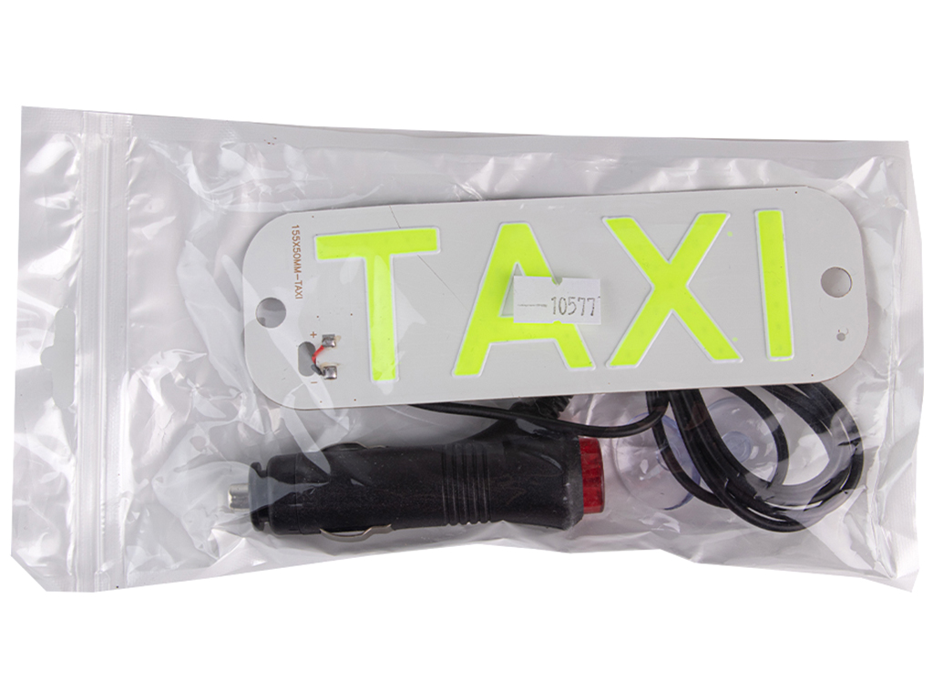 Панель "TAXI" COB большая, зеленая (TAXI COB BIG GR)