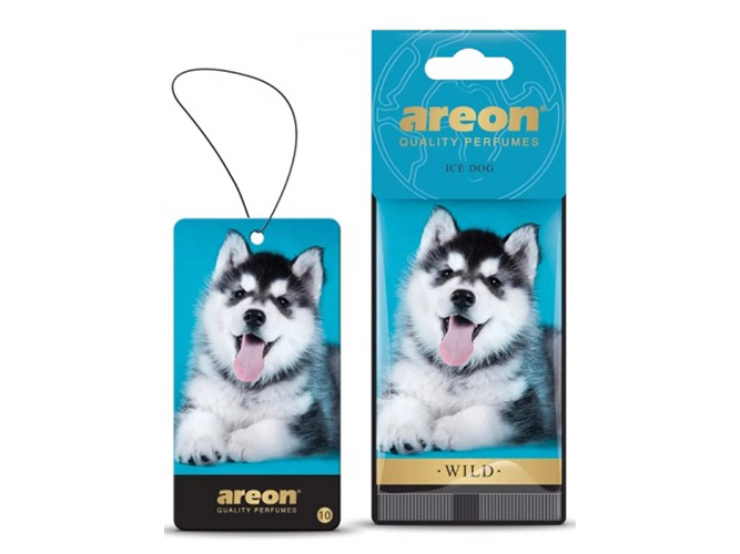 Освіжувач повітря AREON сухий лист Wild Ice Dog