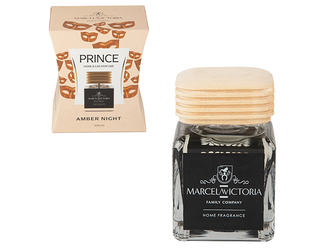Ароматизатор жидкий для дома, офиса Tasotti PRINCE Amber Night, 100мл