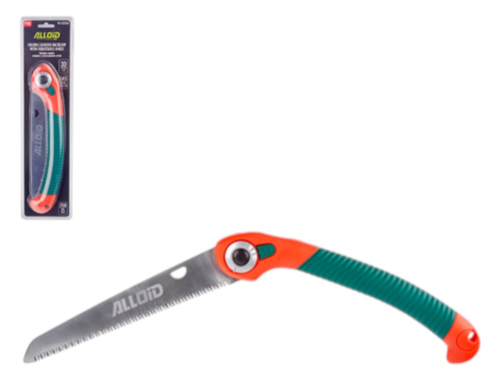 Ножовка садовая складная Alloid Pro, с регулируемым углом, 250 мм, зуб 3D SK5