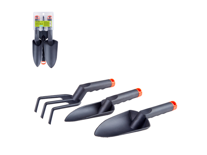 Набор садовых инструментов Alloid, 3 предмета, пластик