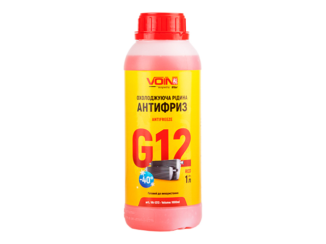 Антифриз VOIN G12 Red, 1л