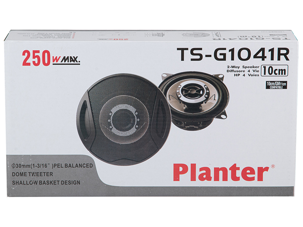 Двухполосные динамики 1041, 4" 10см (TS-G1041R)