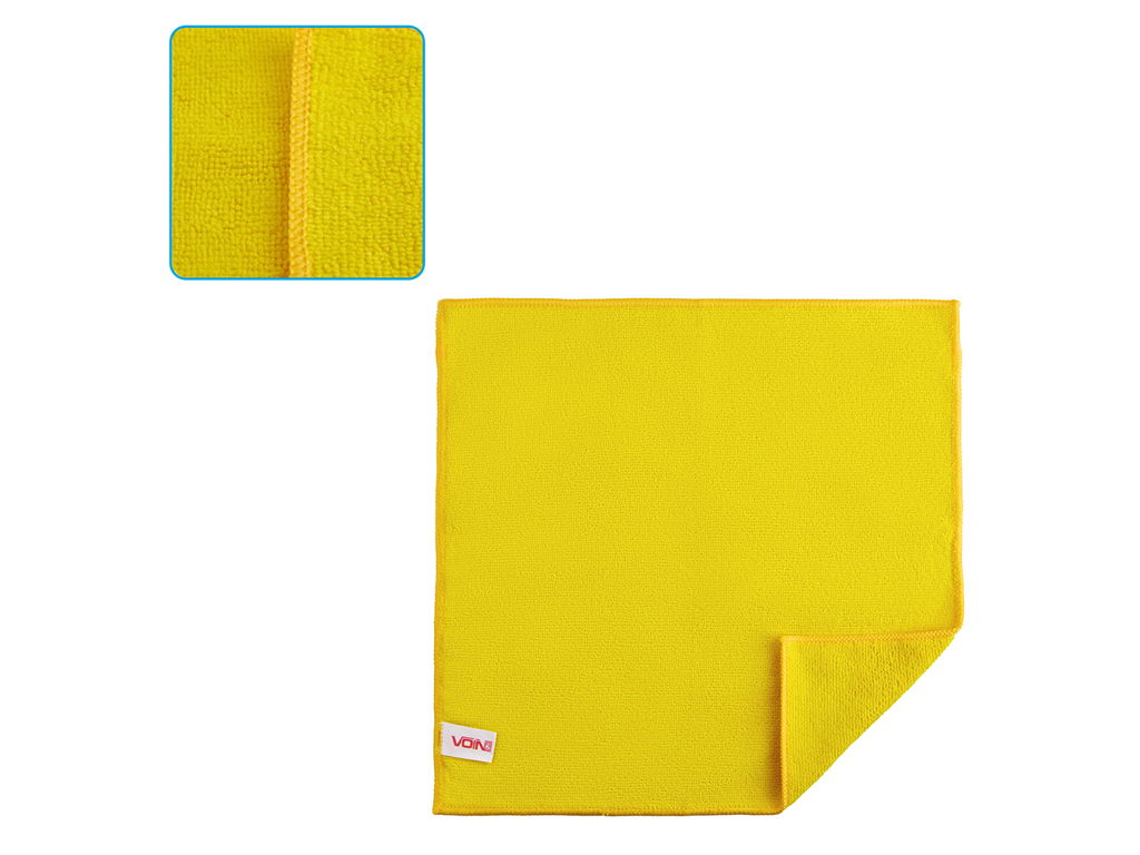Набор тряпок из микрофибры VSC 3535-4, 35×35см (цена за 4шт)