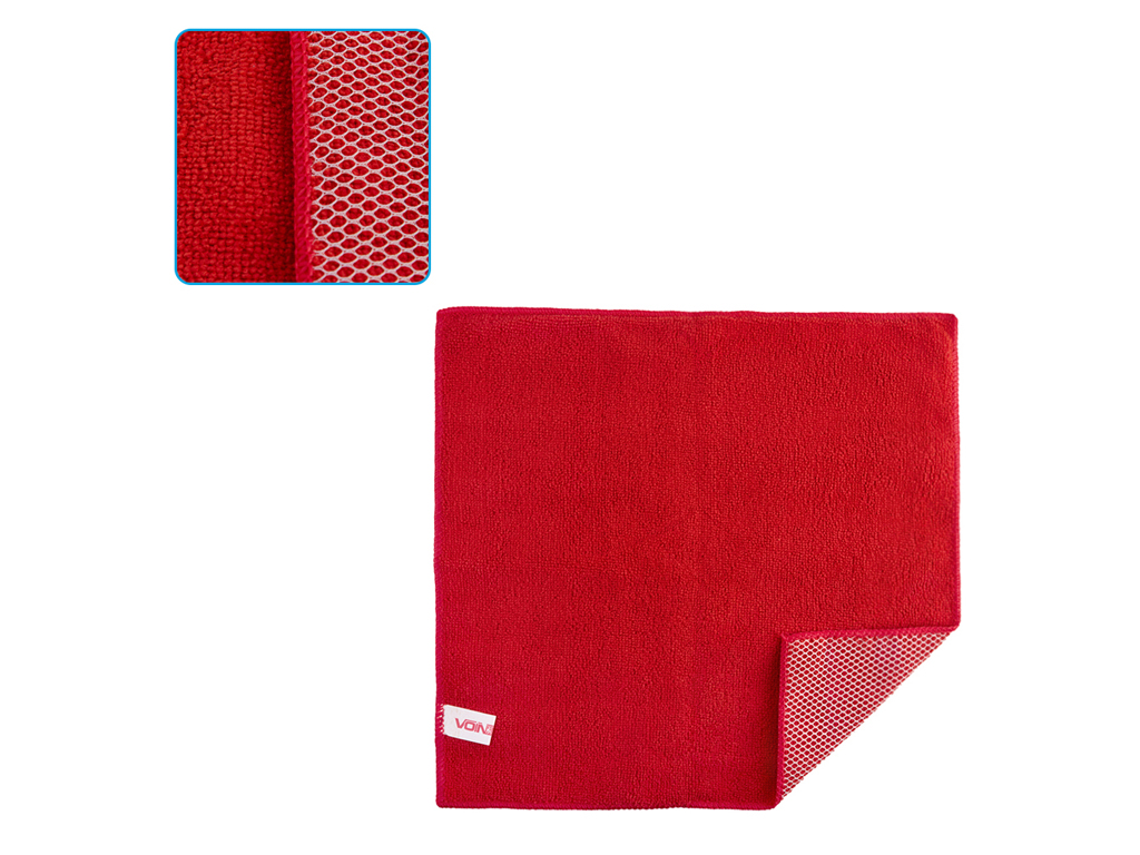 Набор тряпок из микрофибры VSC 3535-4, 35×35см (цена за 4шт)