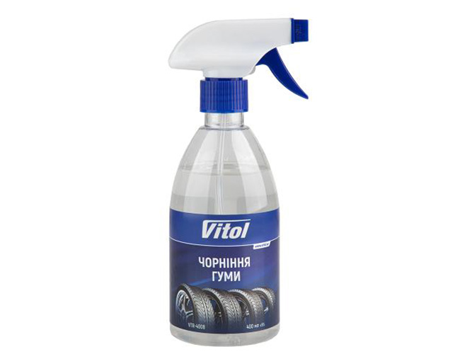 Чернение резины VITOL (VTR-4008), 400мл