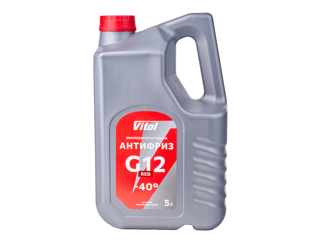 Антифриз VITOL G12 Red, 5л