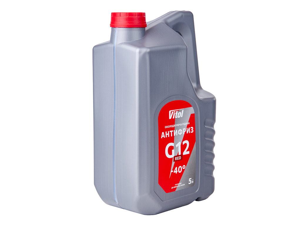 Антифриз VITOL G12 Red, 5л