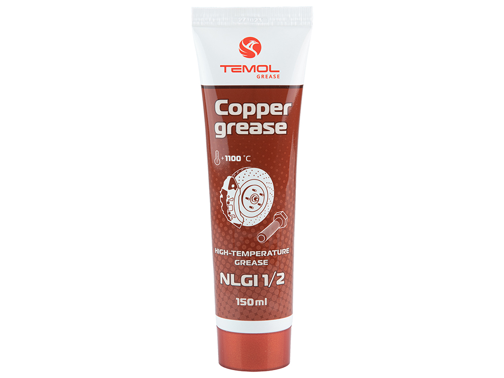 Високотемпературне мастило TEMOL Copper Grease 150мл, +1100°С (NLGI 1/2)