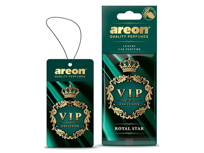 Освіжувач повітря AREON сухий лист VIP Royal Star