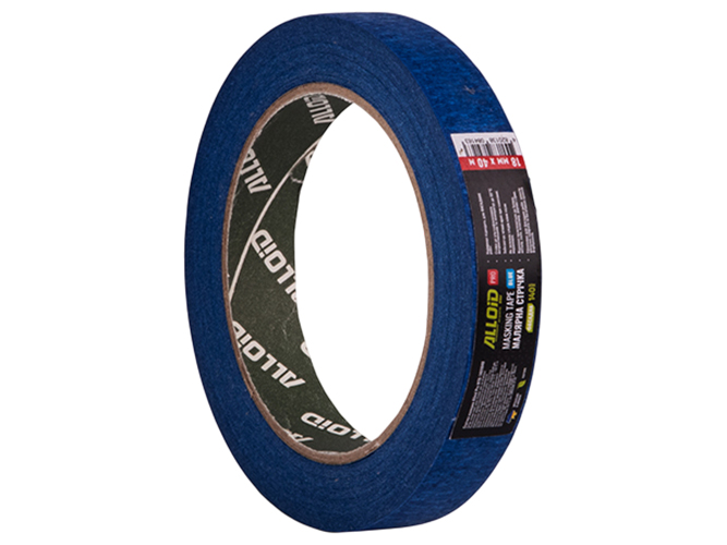 Стрічка малярська фасадна Alloid Pro, синя, 18мм х 40м, 140мкм (MTB-1401840)