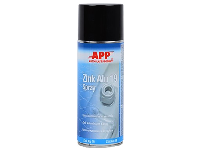 Цинк + Алюміній APP Zink Alu 19 Spray, 400мл, срібний, аерозоль (210442)