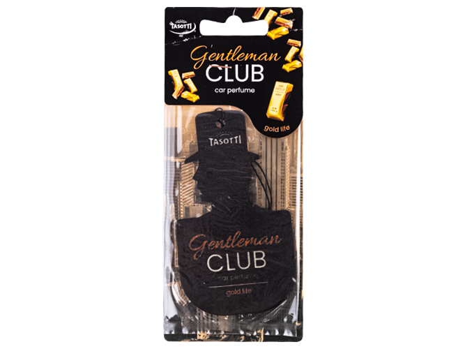 Ароматизатор сухой лист Tasotti Gentleman club Gold life (105508)