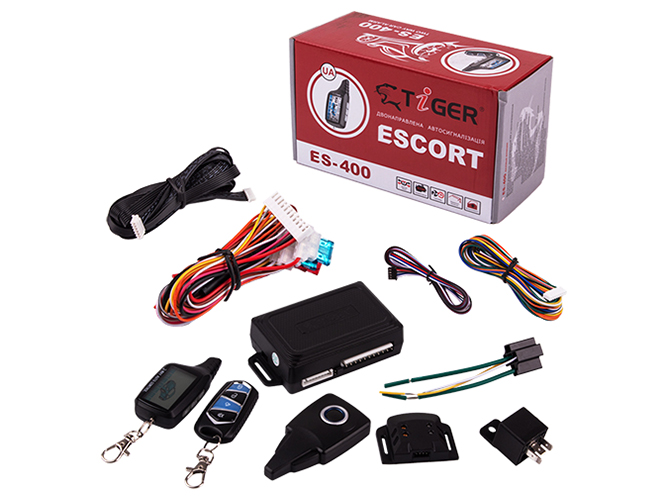 Сигнализация Tiger Escort, ES-400, двухсторонняя, с сиреной