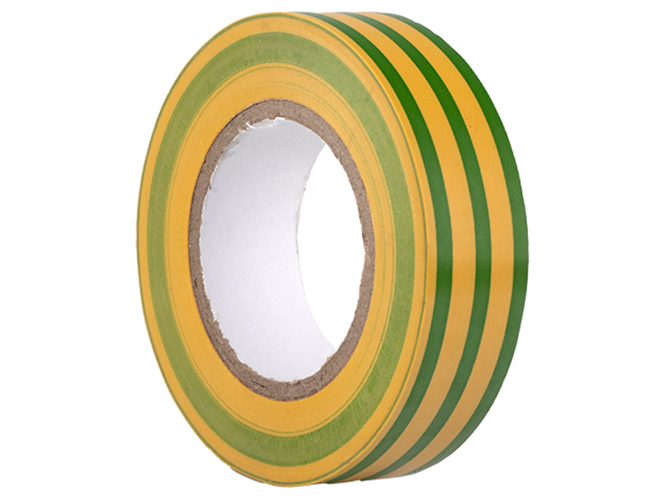 Ізоляційна стрічка Alloid, жовто-зелена, 19мм х 20м (IT-1301920YG)