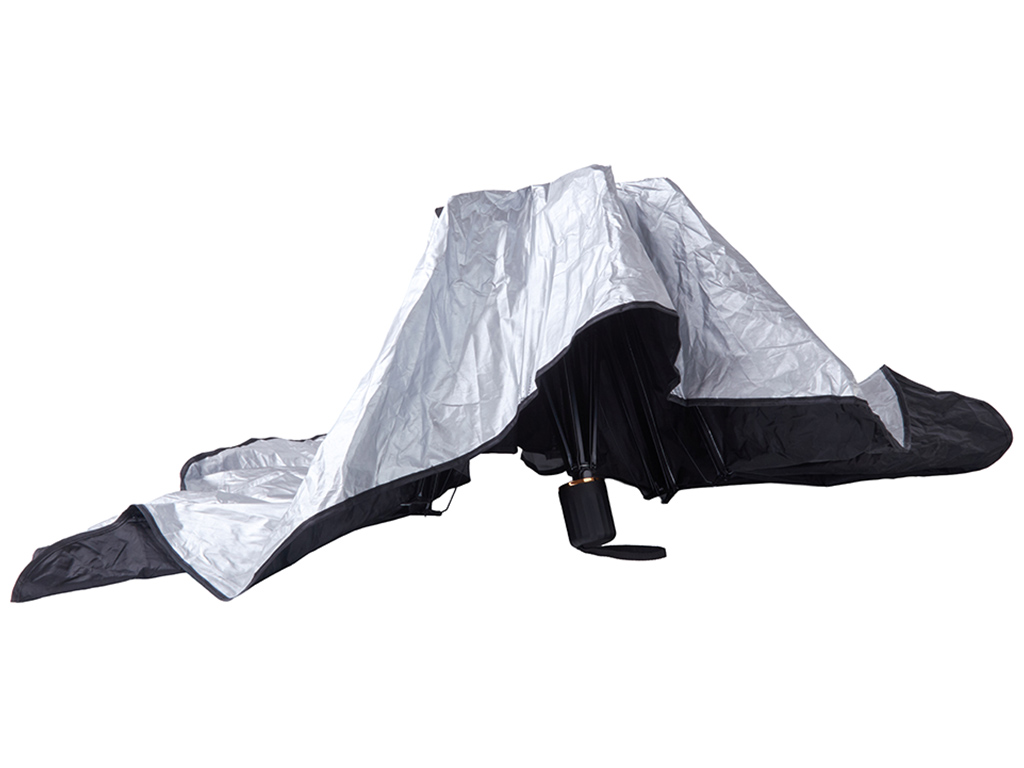 Шторка - зонтик солнцезащитный на лобовое стекло Vitol, 140х79см