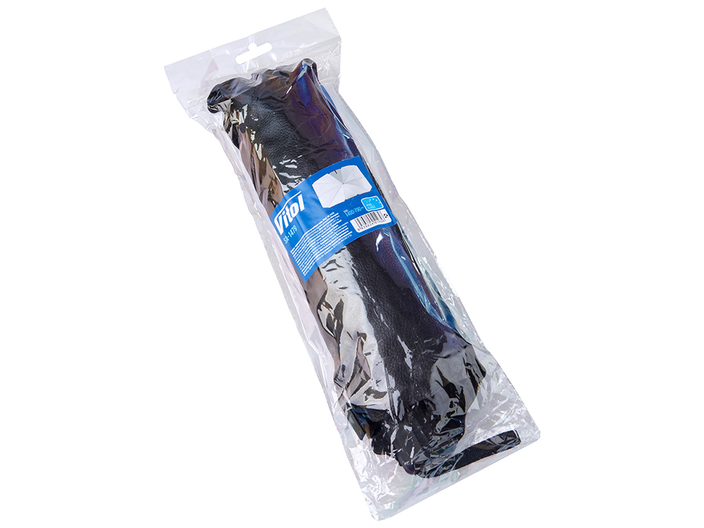 Шторка - зонтик солнцезащитный на лобовое стекло Vitol, 140х79см