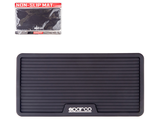 Килимок антиковзкий на торпедо Sparco Black