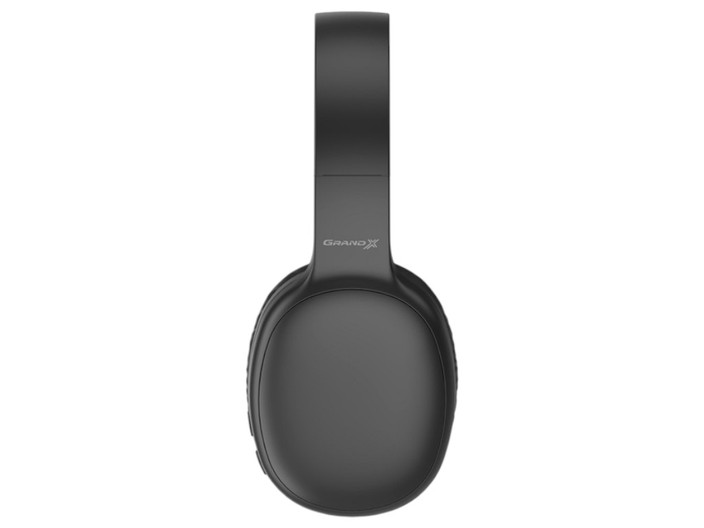 Наушники Grand-X GB-11B, закрытые с микрофоном, комбинированное подключение, экокожа, цвет черный