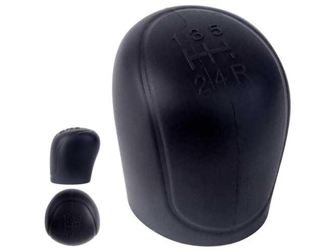 Чехол ручки коробки передач, силиконовый, H003, черный