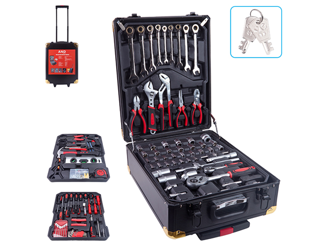 Набор инструментов с трещоткой (цена за набор 408 предметов)