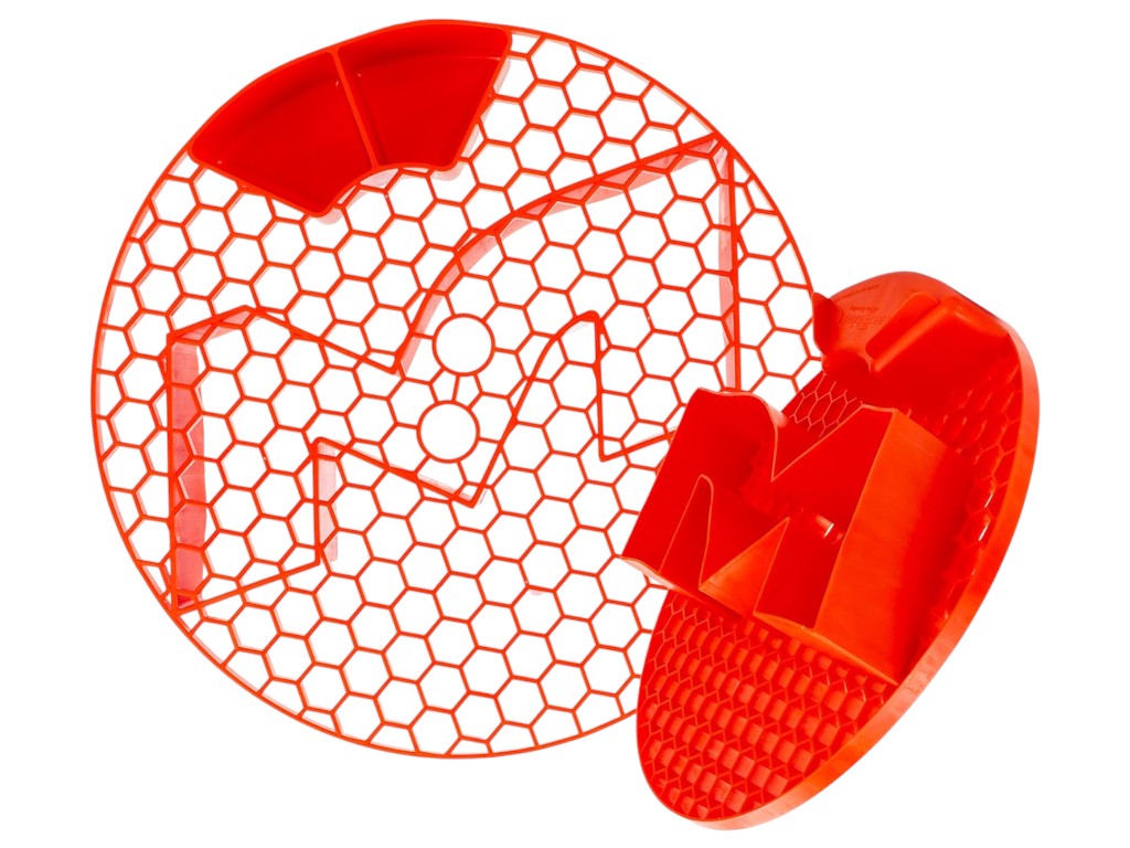 Грязеуловитель для ведра MaxShine Sand Killer Red, диаметр 26,5 см, пластик, цвет красный