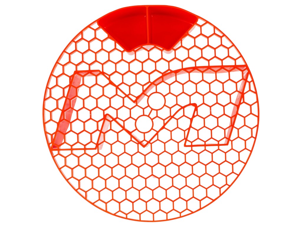 Грязеуловитель для ведра MaxShine Sand Killer Red, диаметр 26,5 см, пластик, цвет красный