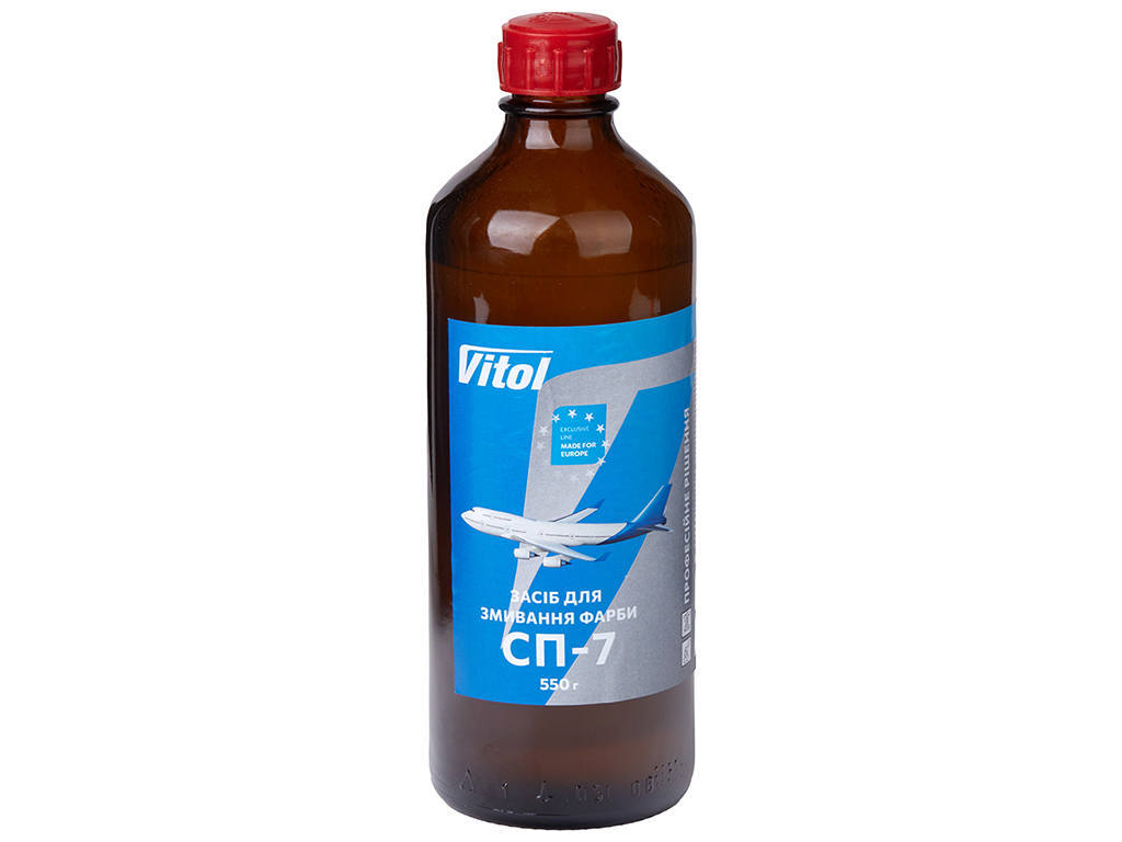Средство для смыва краски СП-7 ТМ Vitol, 550г, 460мл