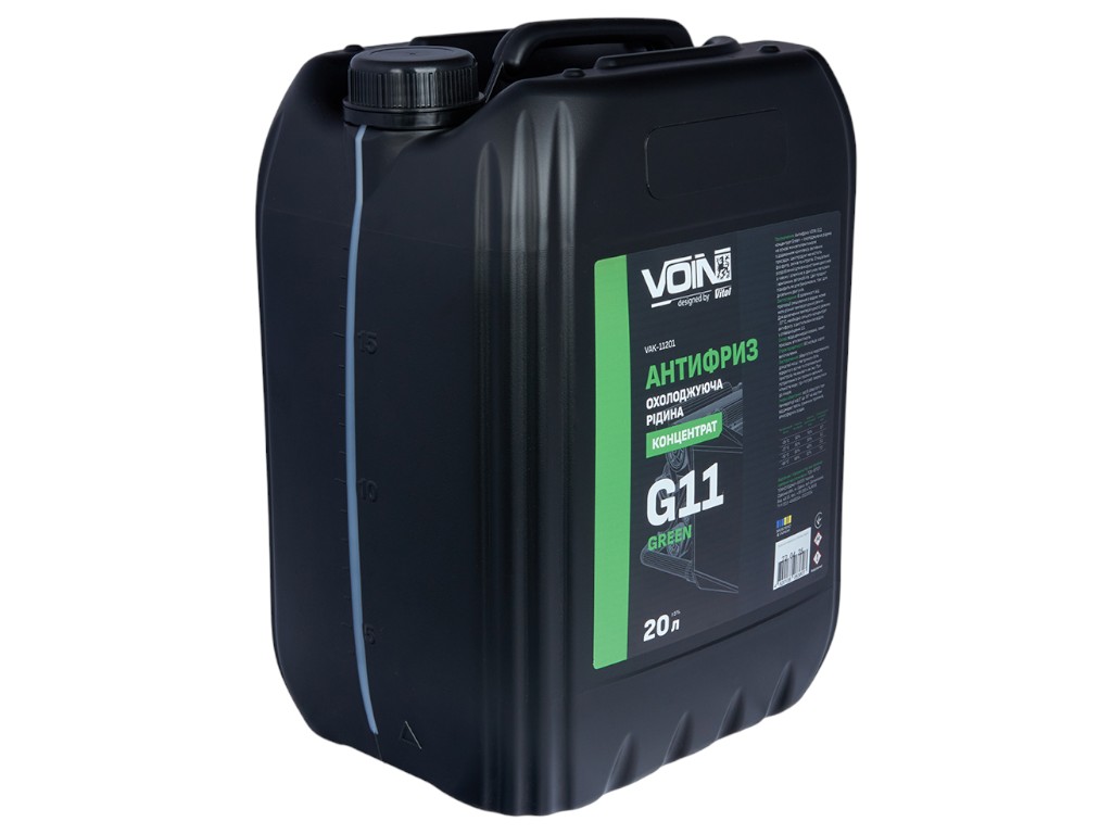 Антифриз Voin G11, концентрат, 20л, цвет зеленый
