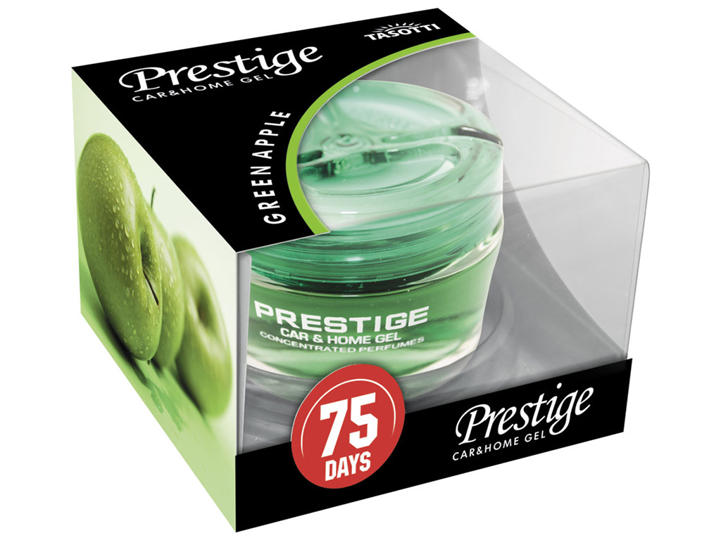 Освежитель воздуха на панель Tasotti Gel Prestige Green Aplle 50мл 57797