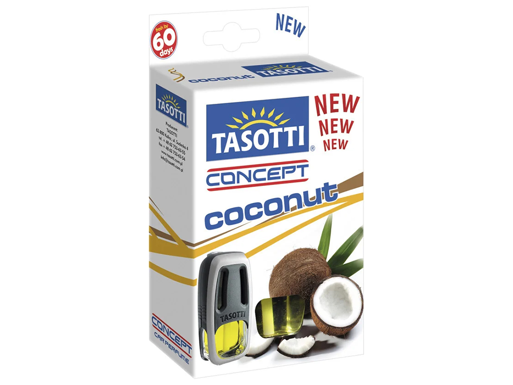 Ароматизатор на дефлектор Tasotti Concept Coconut 8мл