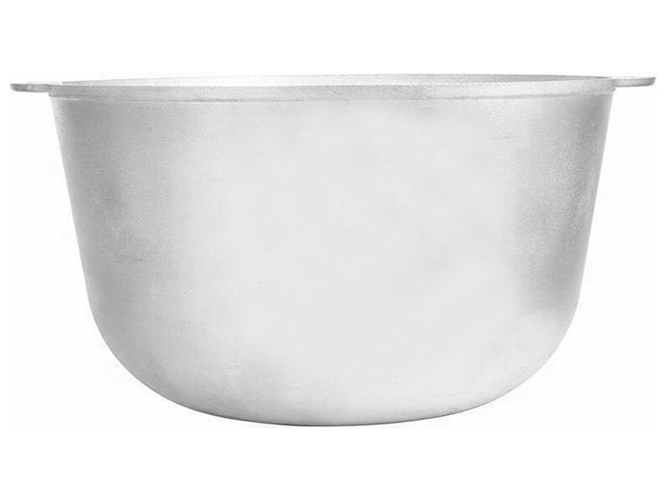 Казан алюминиевый без крышки, 4л, 24см (К0400)