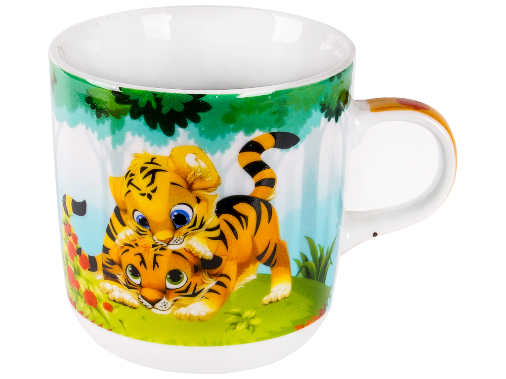 Чашка Helios Два Тигреня, 230мл, 11х8х7,8см