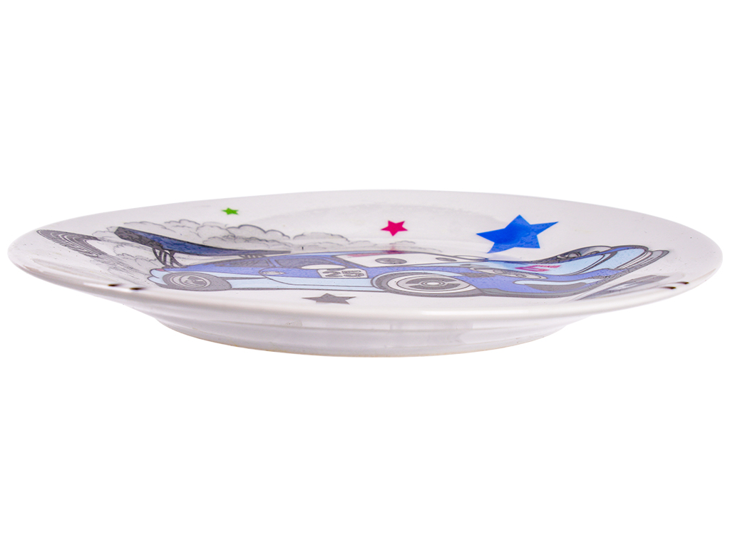 Тарілка Helios Машинки, 18х18х2,3см