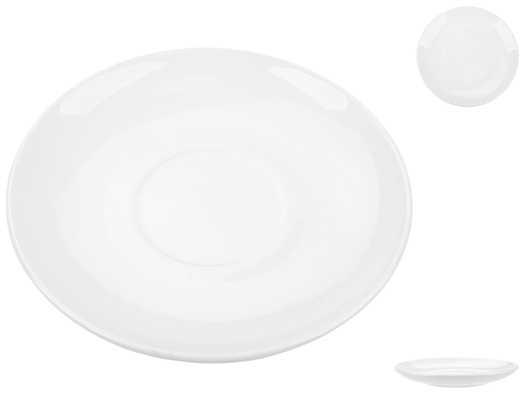 Блюдце LED White, 15,3х1,9см (ціна за 1шт)