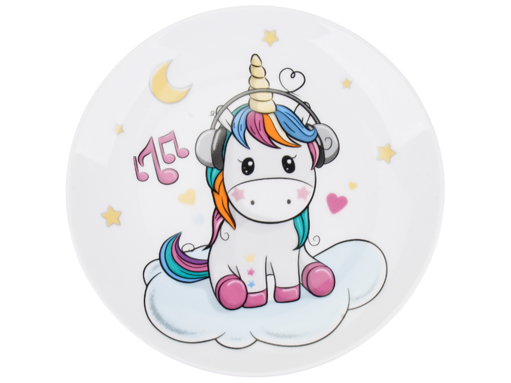 Тарілка обідня Limited Edition Unicorn, 18см